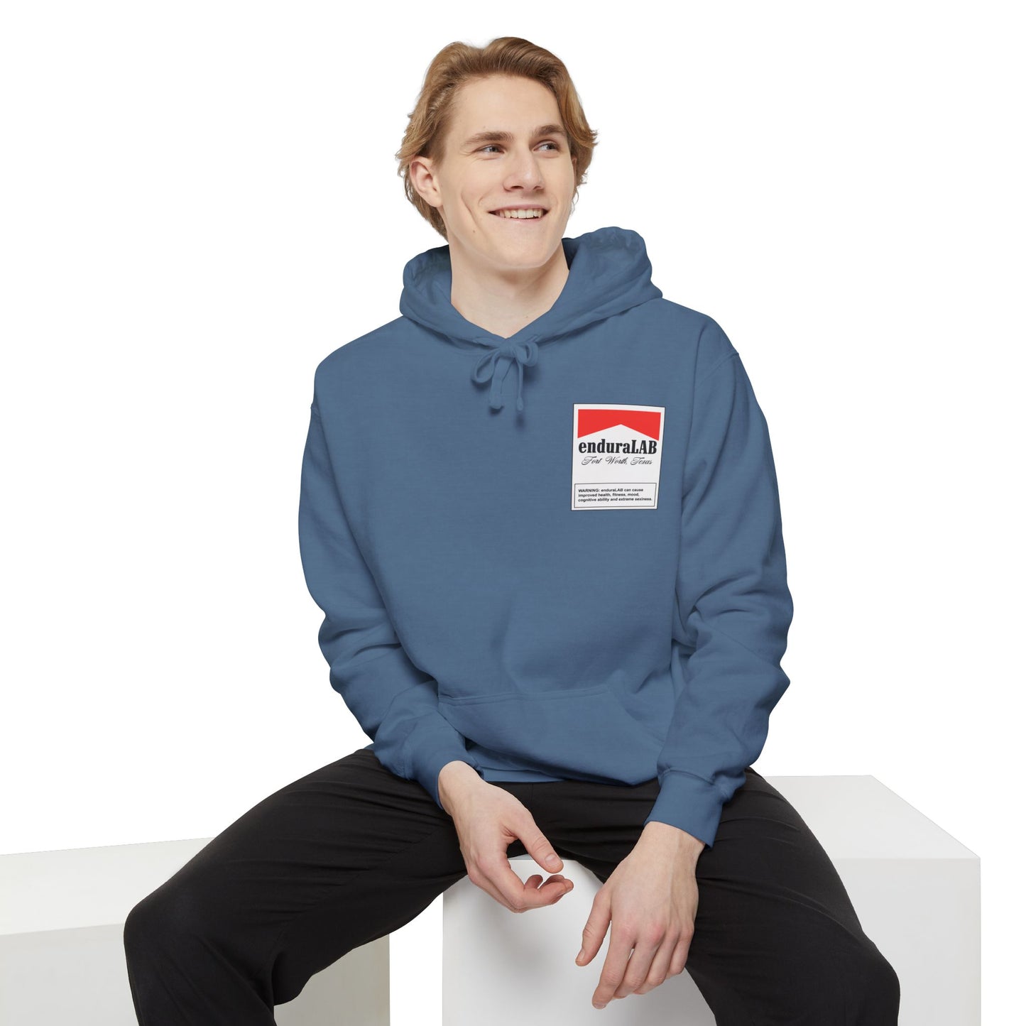 Highly Addictive Garment-Dyed Hoodie