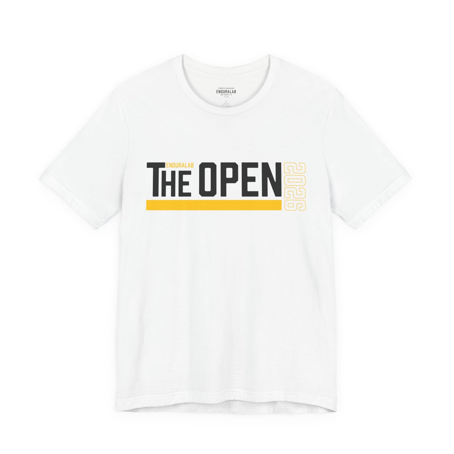 2026 enduraLAB Open Athlete Tee (Bella + Canvas 3001 | Limited Edition)