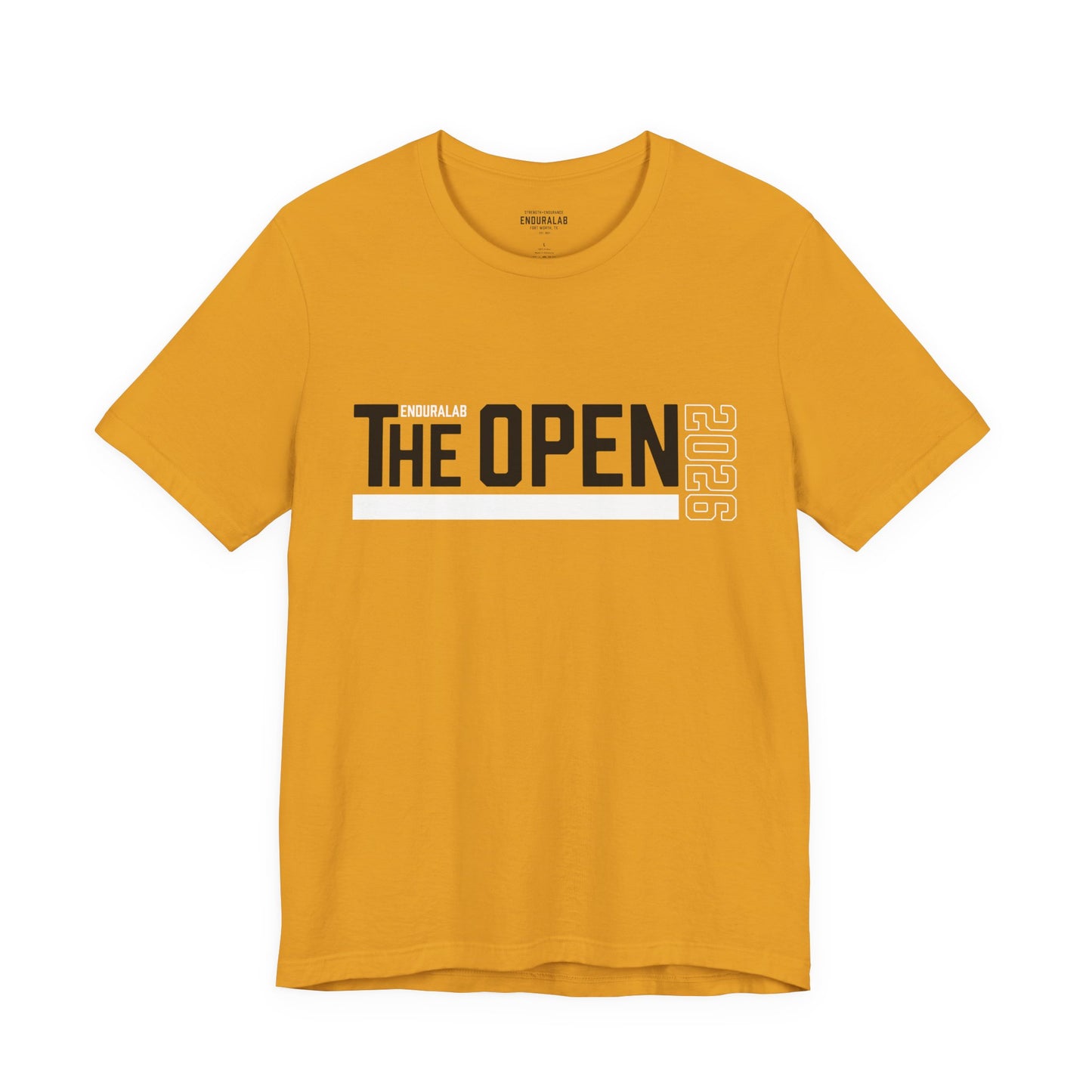 2026 enduraLAB Open Athlete Tee (Bella + Canvas 3001 | Limited Edition)