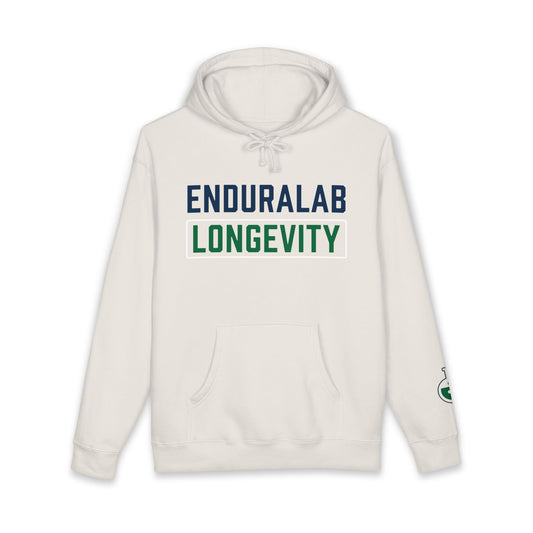 Hoodie — EnduraLab Longevity Pullover ("Performance Has No Expiration Date")