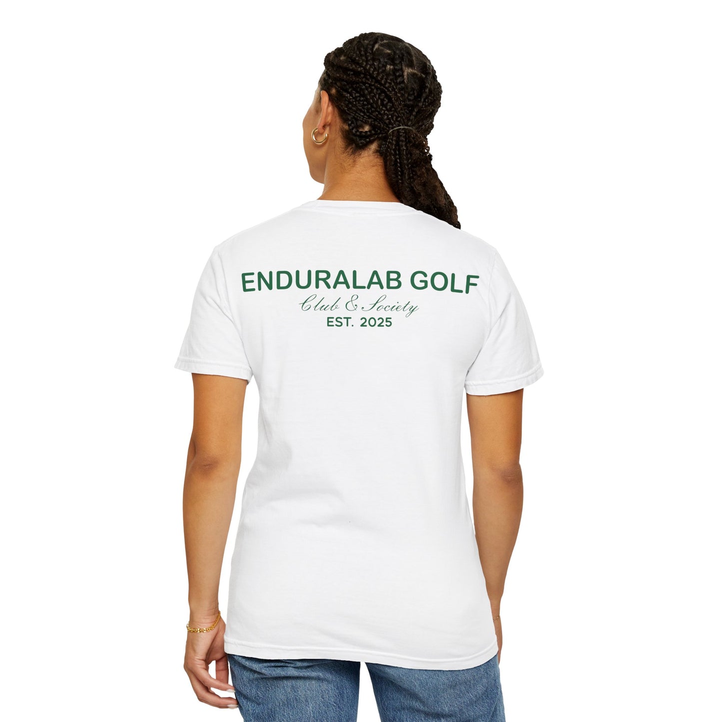 enduraLAB Golf Club & Society Tee (Comfort Colors 1717 | 2025 Launch Edition)