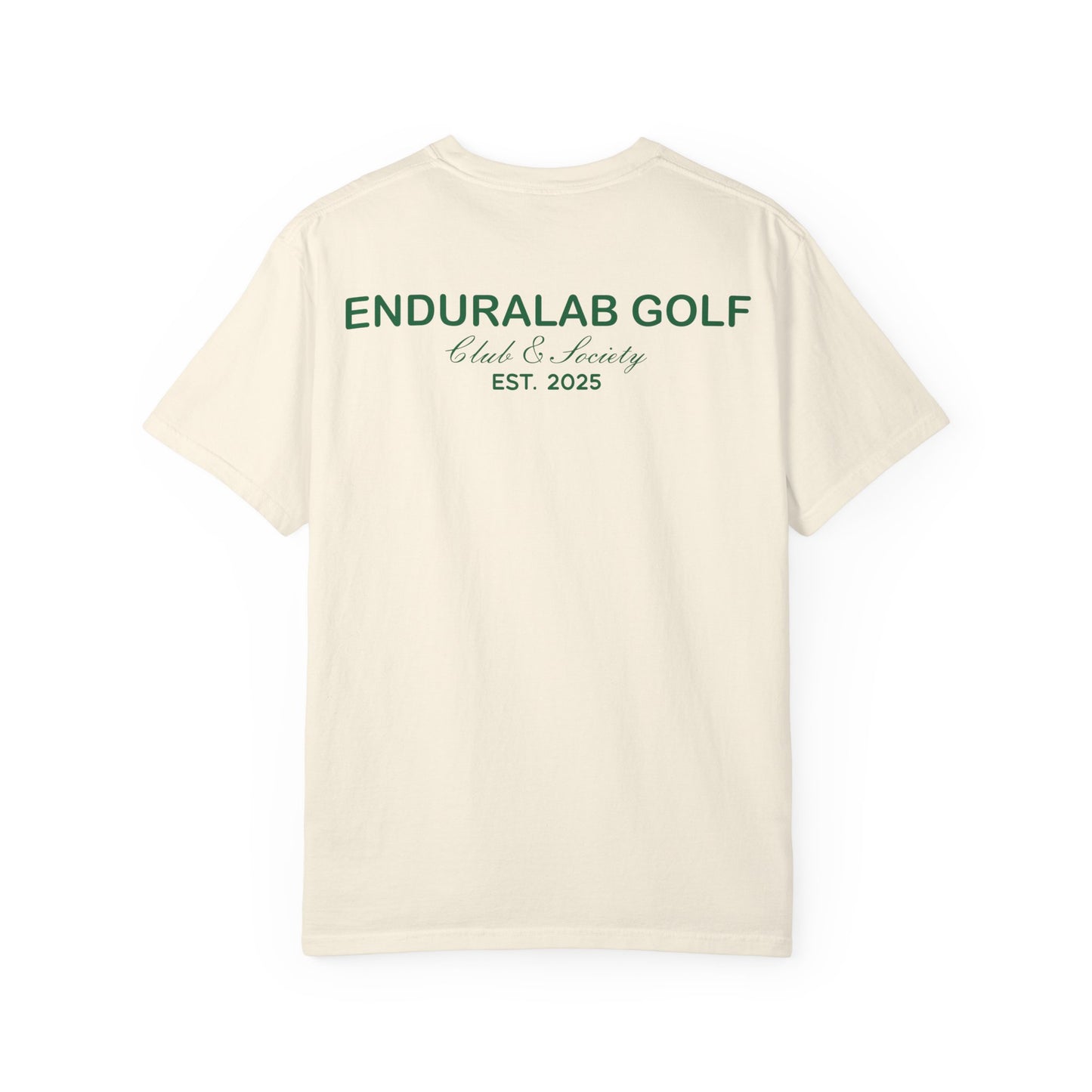 enduraLAB Golf Club & Society Tee (Comfort Colors 1717 | 2025 Launch Edition)