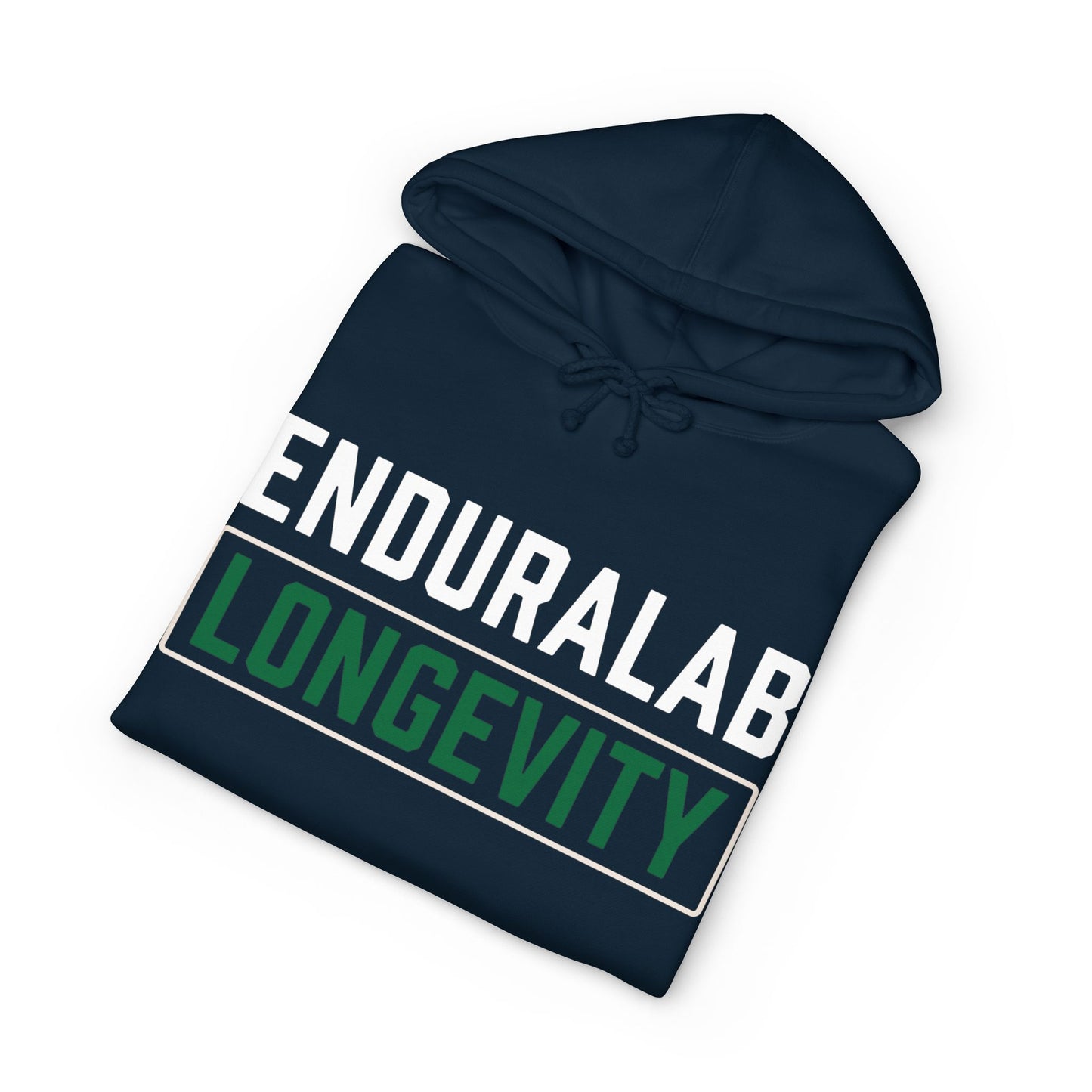 Hoodie — EnduraLab Longevity Pullover ("Performance Has No Expiration Date")
